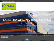 Tablet Screenshot of grupoberma.com